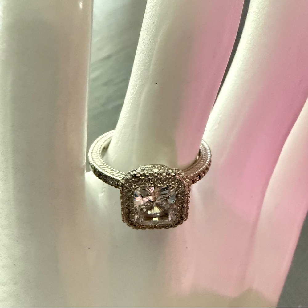 Judith Ripka 925 Sterling Silver Ring Size 7 NEW - Picture 11 of 13